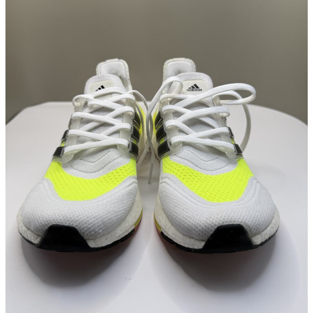 Adidas Womens Ultraboost 21 Solar Yellow US Size 7 1/2 FY0401 - Picture 10 of 14